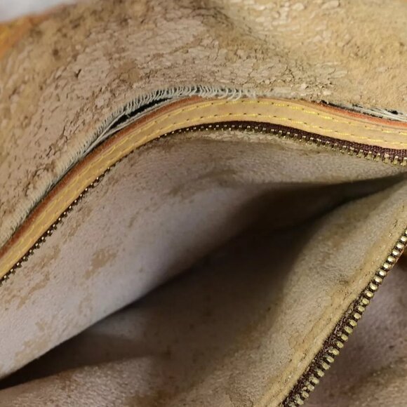 LOUIS VUITTON BUCKET PM Shoulder Tote Bag Monogram Leather Brown M42238 34EB427 - Picture 8 of 15